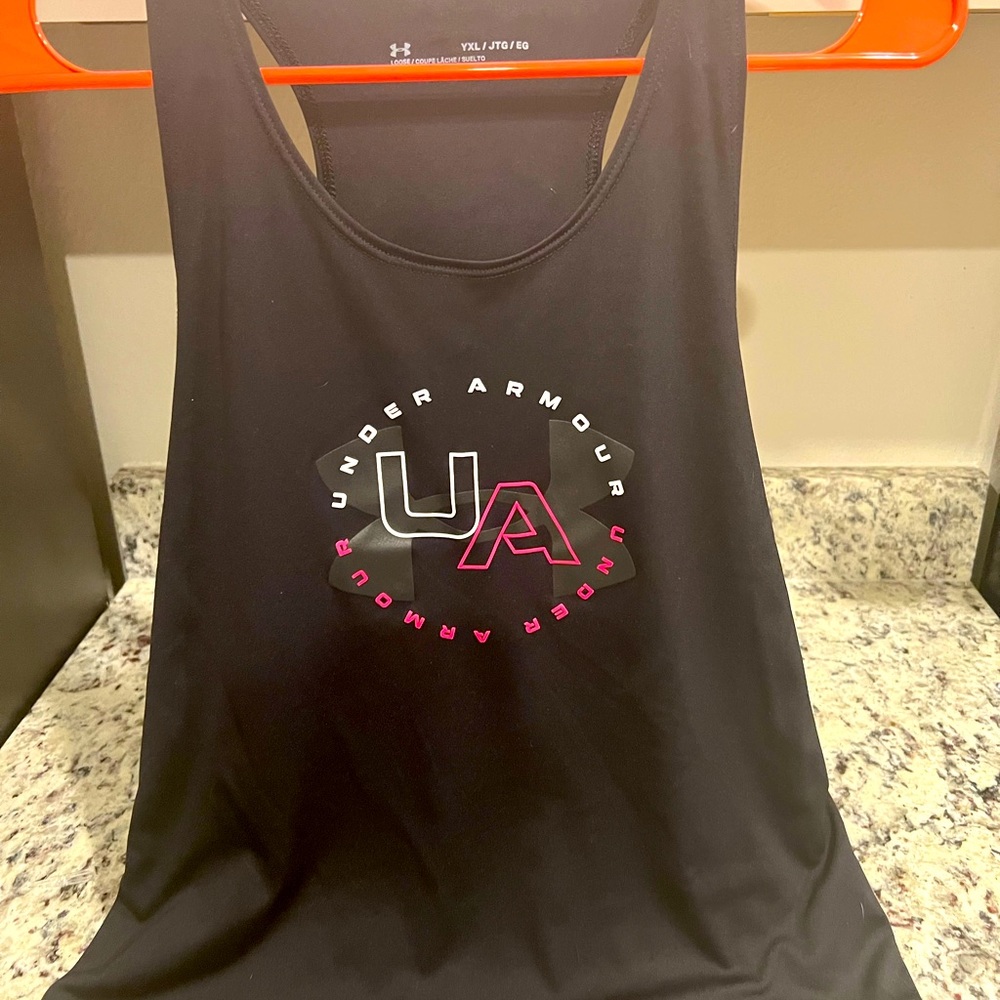 Girls Under Armor tank tops